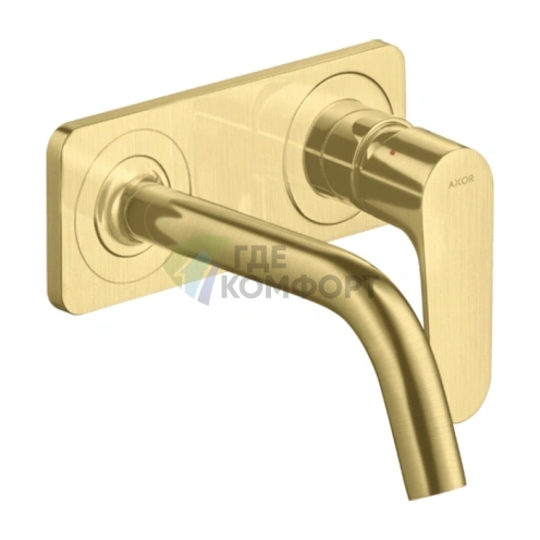 Смеситель для раковины AX Citterio M в цвете шлифованная медь (34112950) - фото 1