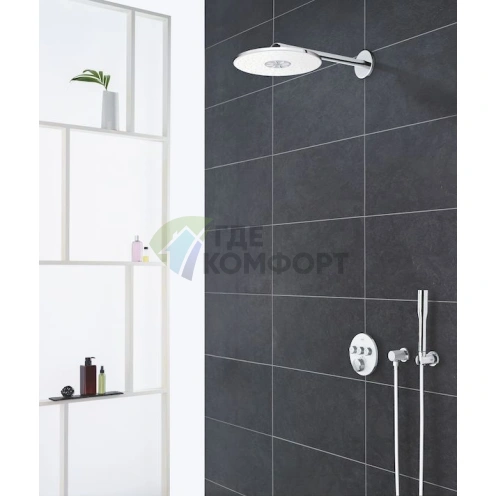 Термостат для ванны Grohe Grohtherm SmartControl 29904LS0 Moon White - фото 3