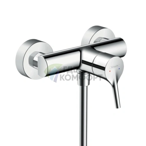 Смеситель для душа Hansgrohe Talis S однорычажный настенный хром (72600000) - фото 1