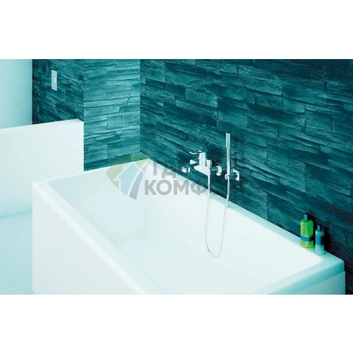 Смеситель Grohe Quadra для ванны с душем: Немецкое качество, преображающее вашу ванную комнату - фото 3