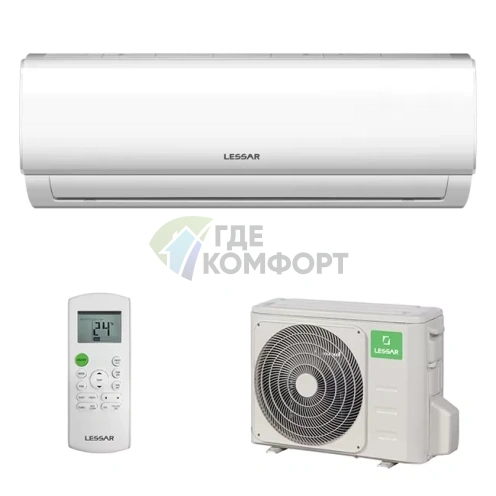 Настенный кондиционер Lessar Amigo LS-HE12KRA2/LU-HE12KRA2 on/off - фото 1