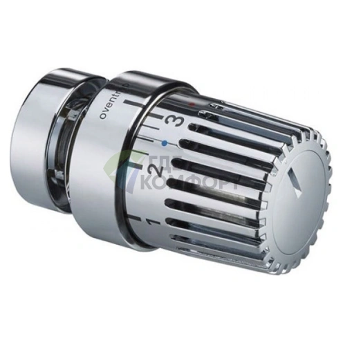 Термостат Oventrop Uni LD-хром с декоративным кольцом 1011479 - фото 1