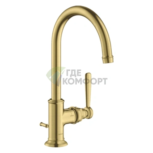 Стильный смеситель AX Montreux для раковины 210 в цвете шлифованная медь (16517950) - фото 1