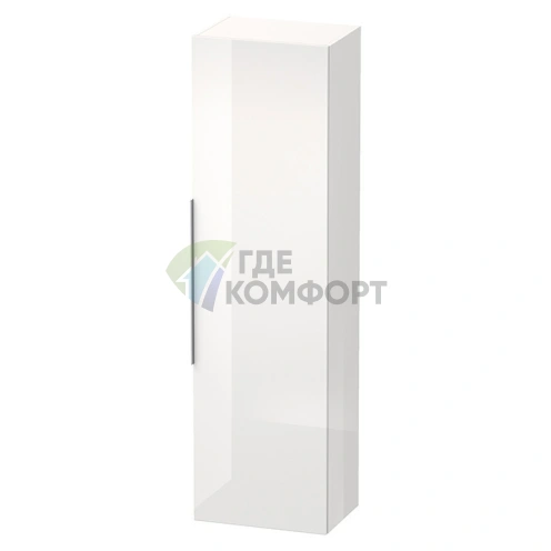 Шкаф-пенал подвесной Duravit Happy D.2 500х60х1760, белый глянцевый, 4 полки (H29253R2222) - фото 1