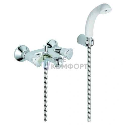 Смеситель Grohe Costa L 25460001 для ванны с душем: хром, термостат, верхний излив - фото 1