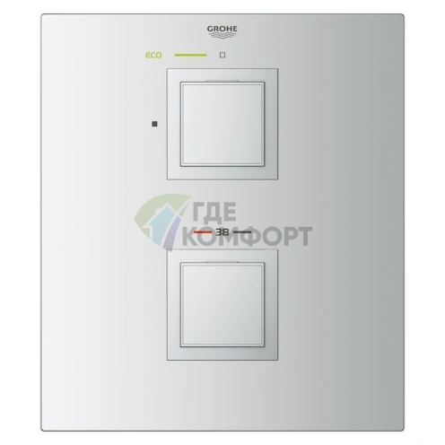 Термостат для душа Grohe Grohtherm Cube 19959000 - фото 7