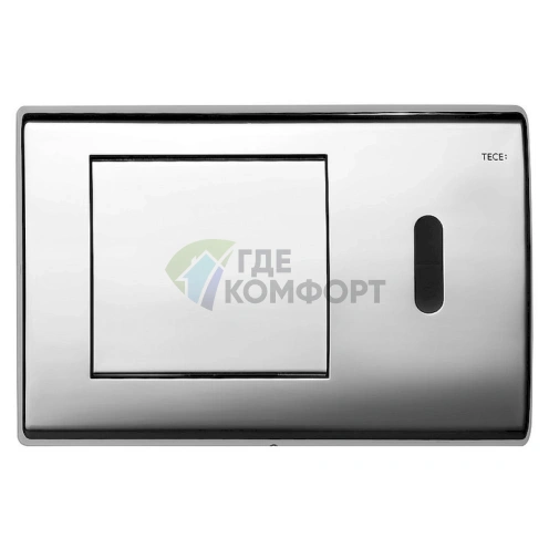 Кнопка смыва TECE Planus 220/12 V, хром - фото 1