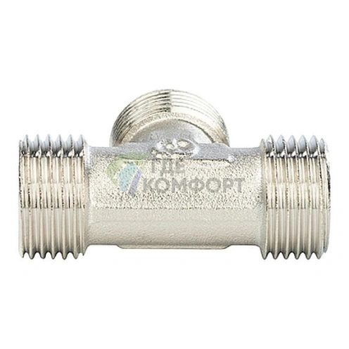 Stout Тройник НН никелированный 3/4X3/4X3/4 - фото 3