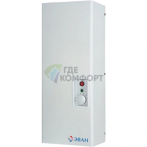Электрический настенный одноконтурный котел Эван С1 5 - фото 1