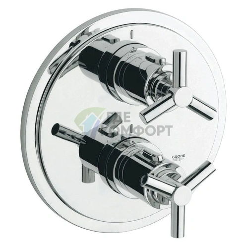 Термостат Grohe Atrio Ypsilon 19395000 для ванны с душем: Комфорт и безопасность в каждом потоке - фото 1