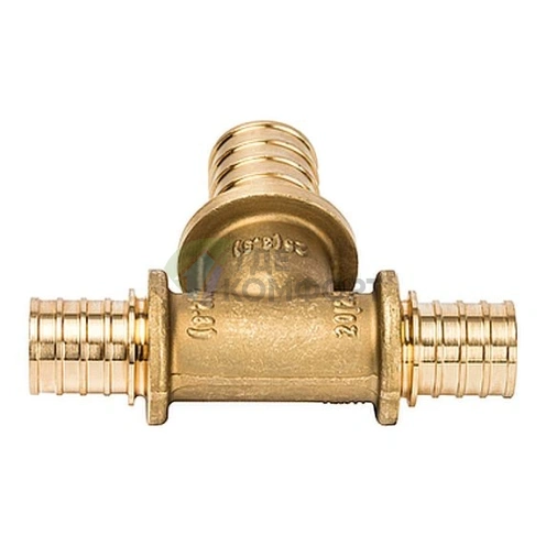 Stout Тройник переходной 20x25x20 для труб из сшитого полиэтилена аксиальный - фото 3