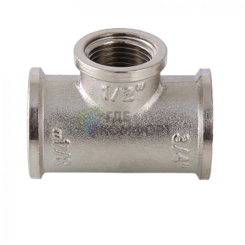 Тройник переходной с внутренней резьбой 1x3/4x1 Valtec - фото 2