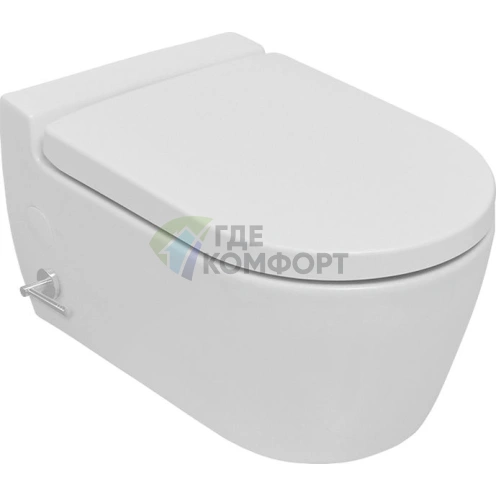 Подвесной унитаз-биде Serel Saphire SP15 с микролифтом - фото 1