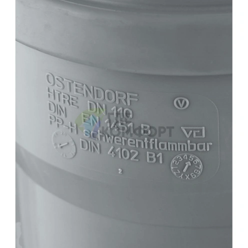 Ревизия канализационная HTRE 110 Ostendorf - фото 3