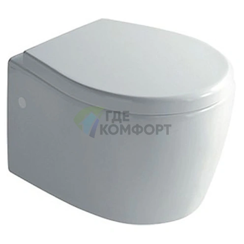 Подвесной унитаз Galassia Xes 9907 с инсталляционной системой – современный дизайн и комфорт - фото 1