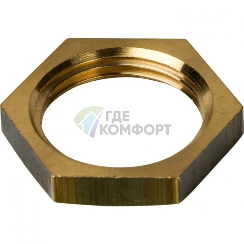 Контргайка STOUT 1 латунная - фото 5