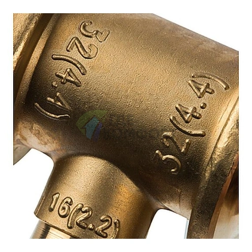 Stout Тройник переходной 32x16x32 для труб из сшитого полиэтилена аксиальный - фото 5