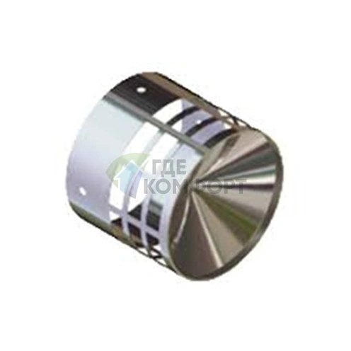 Терминал дымоудаления из нержавеющей стали D 80 выхлоп Ferroli - фото 1