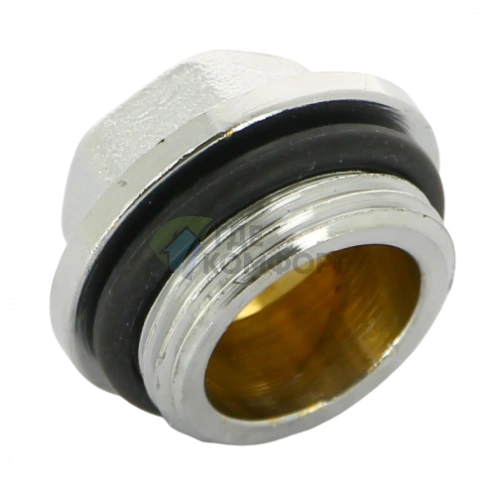 Заглушка с наружной резьбой 3/4 для коллекторов Far - фото 2