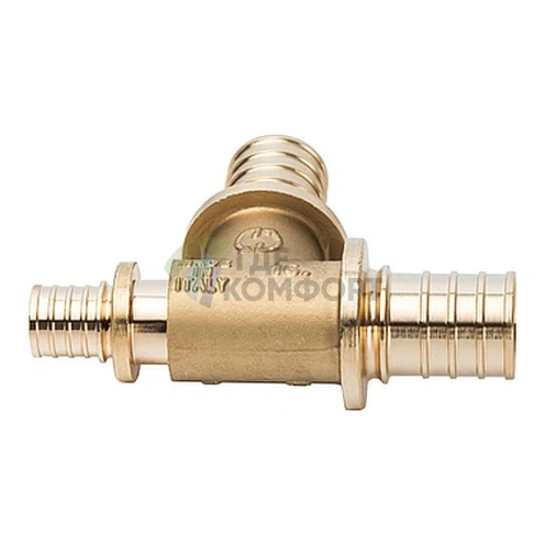 Stout Тройник переходной 25x25x16 для труб из сшитого полиэтилена аксиальный - фото 3