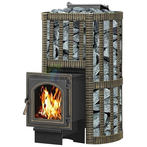 Чугунная печь Везувий Ураган Ковка 16 (270) фото 1