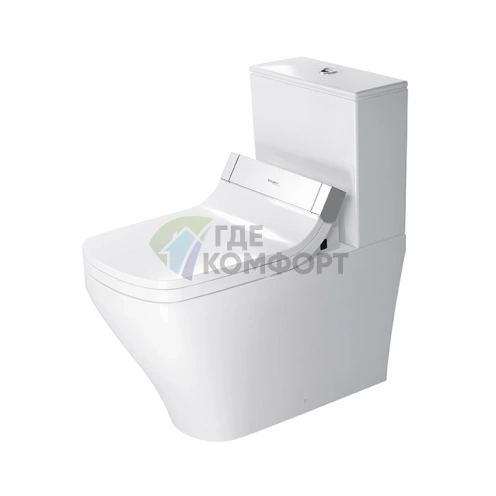 Бачок унитаза Duravit DuraStyle с хромированным механизмом двойного смыва, универсальным подключением и компактными размерами (935000085) - фото 1
