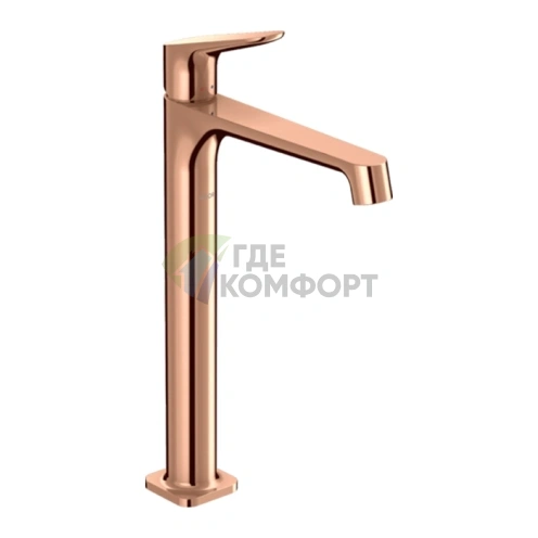 Смеситель для раковины Hansgrohe Axor Citterio M в полированном красном золоте (34127300) - фото 1