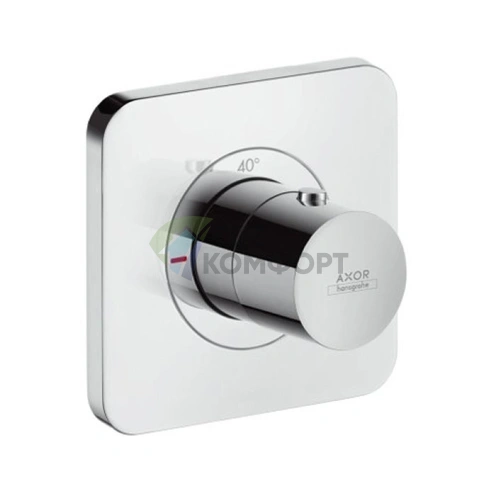 Встраиваемый термостат для душа AX Citterio E 12x12 хром (36702000) - фото 1