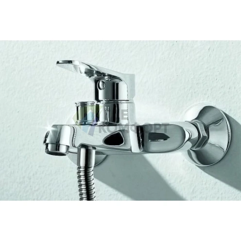 Смеситель для ванны с душем Bravat Eco F6111147C-B: Элегантность и экологичность - фото 5