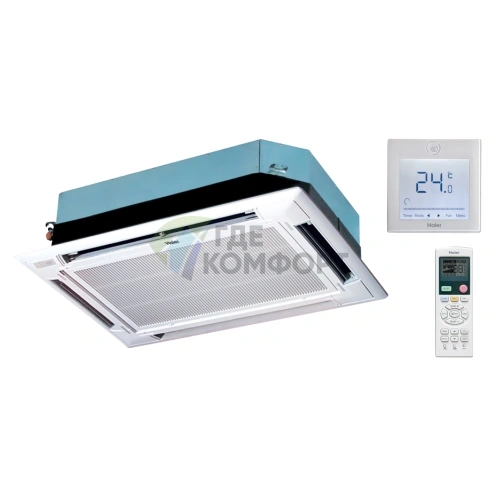 Кондиционер кассетный Haier AB60CS1ERA(S) / 1U60IS1ERB(S) / PB-1340IB inverter - фото 2
