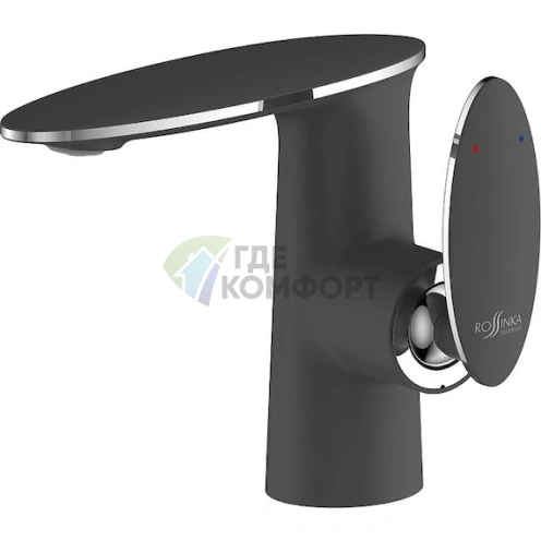 Смеситель Rossinka RS30-11B для раковины с донным клапаном - фото 1