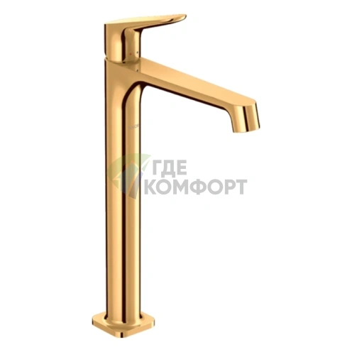 Смеситель для раковины AX Citterio M в цвете полированное золото (34127990) - фото 1