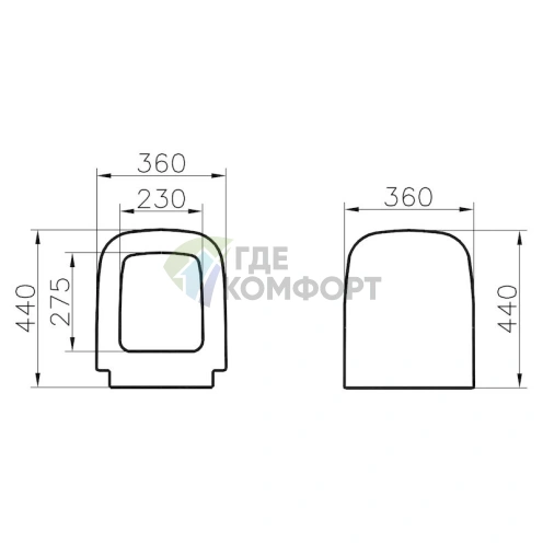 Комплект кнопки для унитаза VitrA S20 в хроме - фото 8