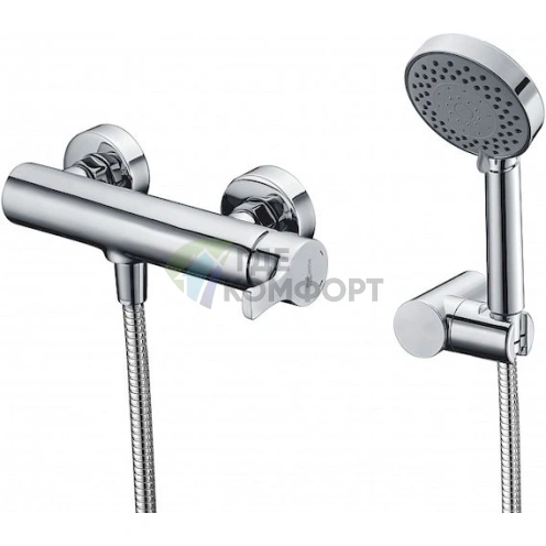 Душевой смеситель Wasserkraft Berkel 4802: эргономичный дизайн и комфорт - фото 1