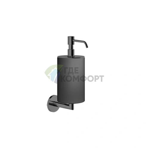 Настенный дозатор для мыла Gessi Tondo Black XL (63614#299) - фото 1
