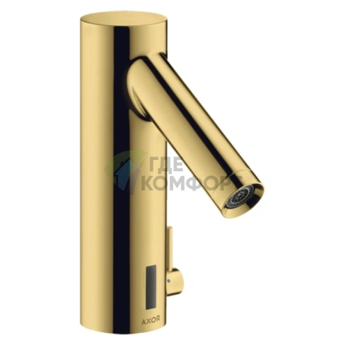 Стильный смеситель для раковины AX Starck в цвете полированное золото (10140990) - фото 1