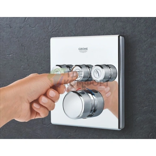 Термостат для ванны и душа Grohe Grohtherm SmartControl 29126000 - фото 7