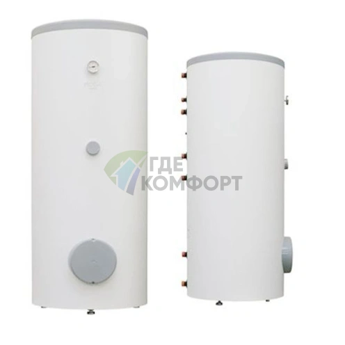 Бойлер косвенного нагрева с двумя теплообменниками Эван MEGA W-E 100.81 фото 2