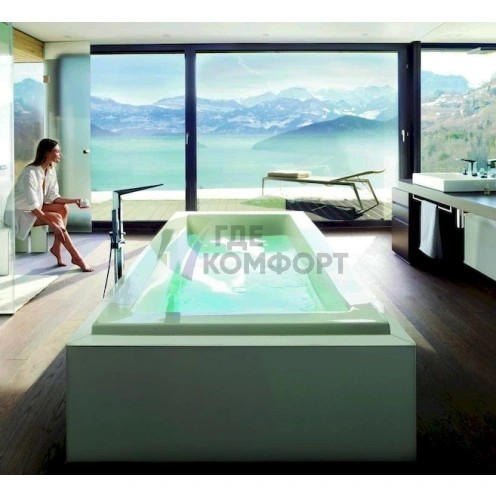 Напольный смеситель Grohe Allure Brilliant для ванной - фото 4