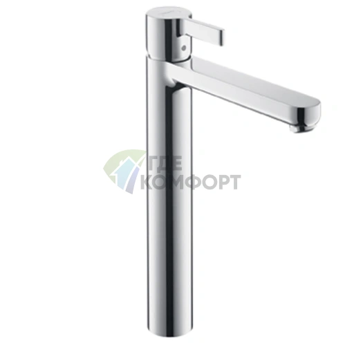 Смеситель для раковины Hansgrohe Metris S с донным клапаном, хром (31022000) - фото 1