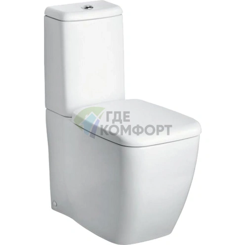 Унитаз-компакт Ideal Standard Ventuno с инсталляцией: стильный дизайн и комфорт (T321501) - фото 1