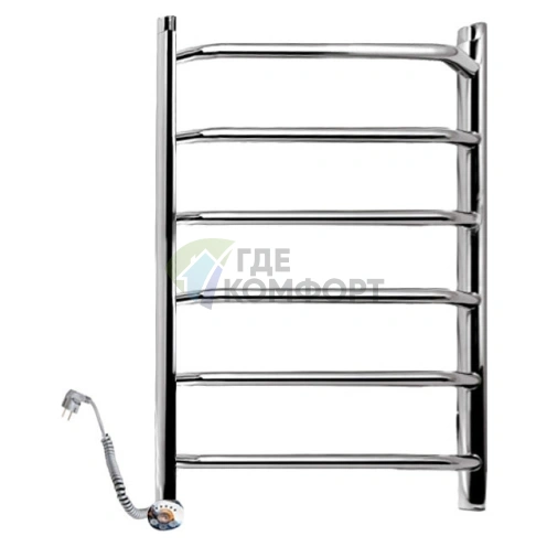 Полотенцесушитель электрический Terminus Виктория П6 60x83 E L - фото 1