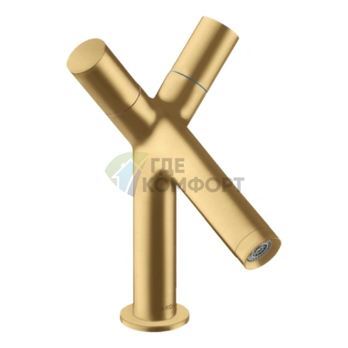 Смеситель для раковины AX Starck — Шлифованное золото (10030250) - фото 1