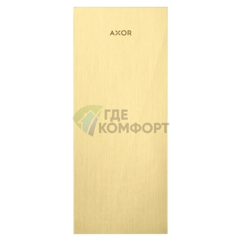 Панель для смесителя AX MyEdition под излив 200 мм, шлифованная медь (47903950) - фото 1