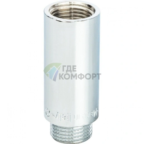 Удлинитель STOUT латунный 1/2 x 55 хромированный - фото 3