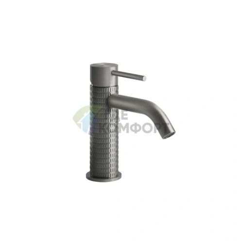 Смеситель для раковины GESSI 316: однорычажный, сталь матовый хром (54202#239) - фото 1