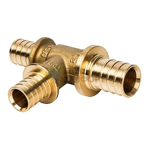 Stout Тройник переходной 25x20x20 для труб из сшитого полиэтилена аксиальный - фото 1