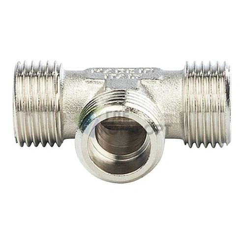 Stout Тройник НН никелированный 3/4X3/4X3/4 - фото 2