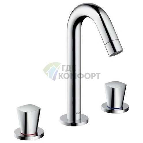 Смеситель Hansgrohe Logis 71133000 для раковины: стиль и комфорт в каждом движении - фото 1