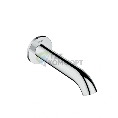 Излив для ванны AX Uno настенный, 178 мм, хром (38411000) - фото 1